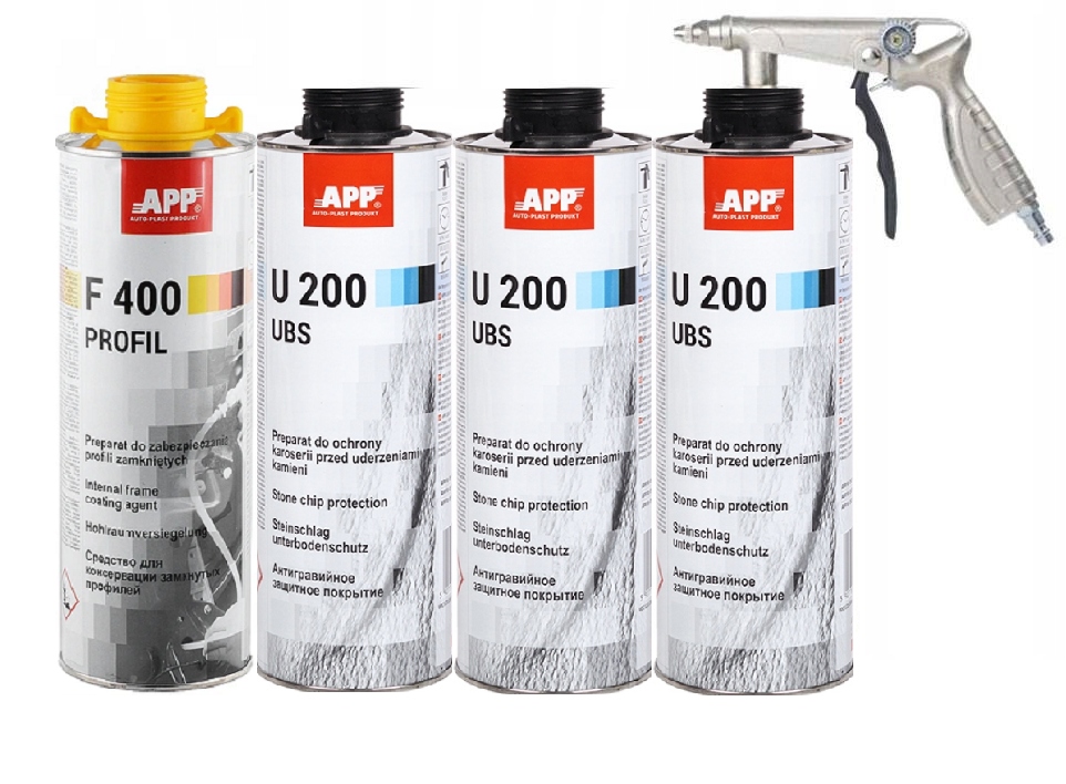 APP U200 ягня 3 л + ФЛЮЇДОЛ для профілів + пістолет