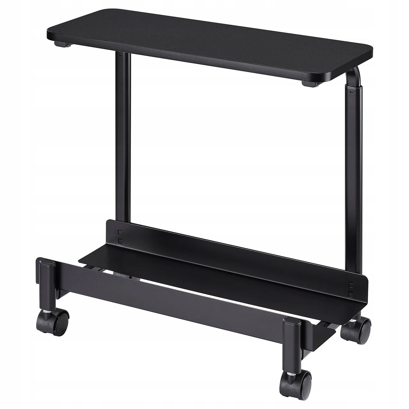 Ikea Lånespelare wózek na Pc z półką 50x27 cm czarny