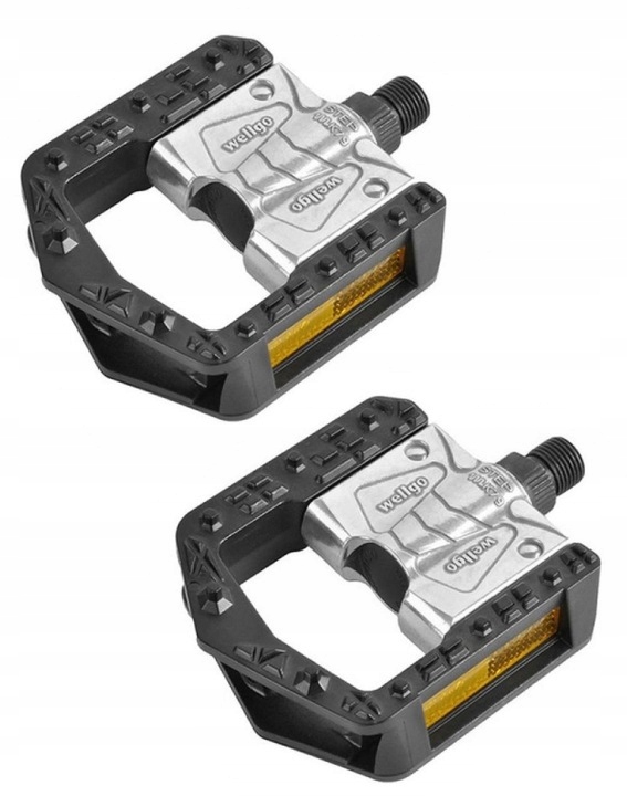 Wellgo F268 pedały rowerowe składane aluminiowe do składaka