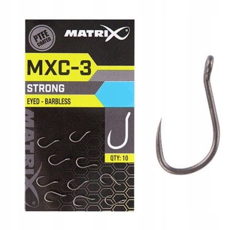 Haczyki Matrix MXC-3 Barbless Eyed Size 16