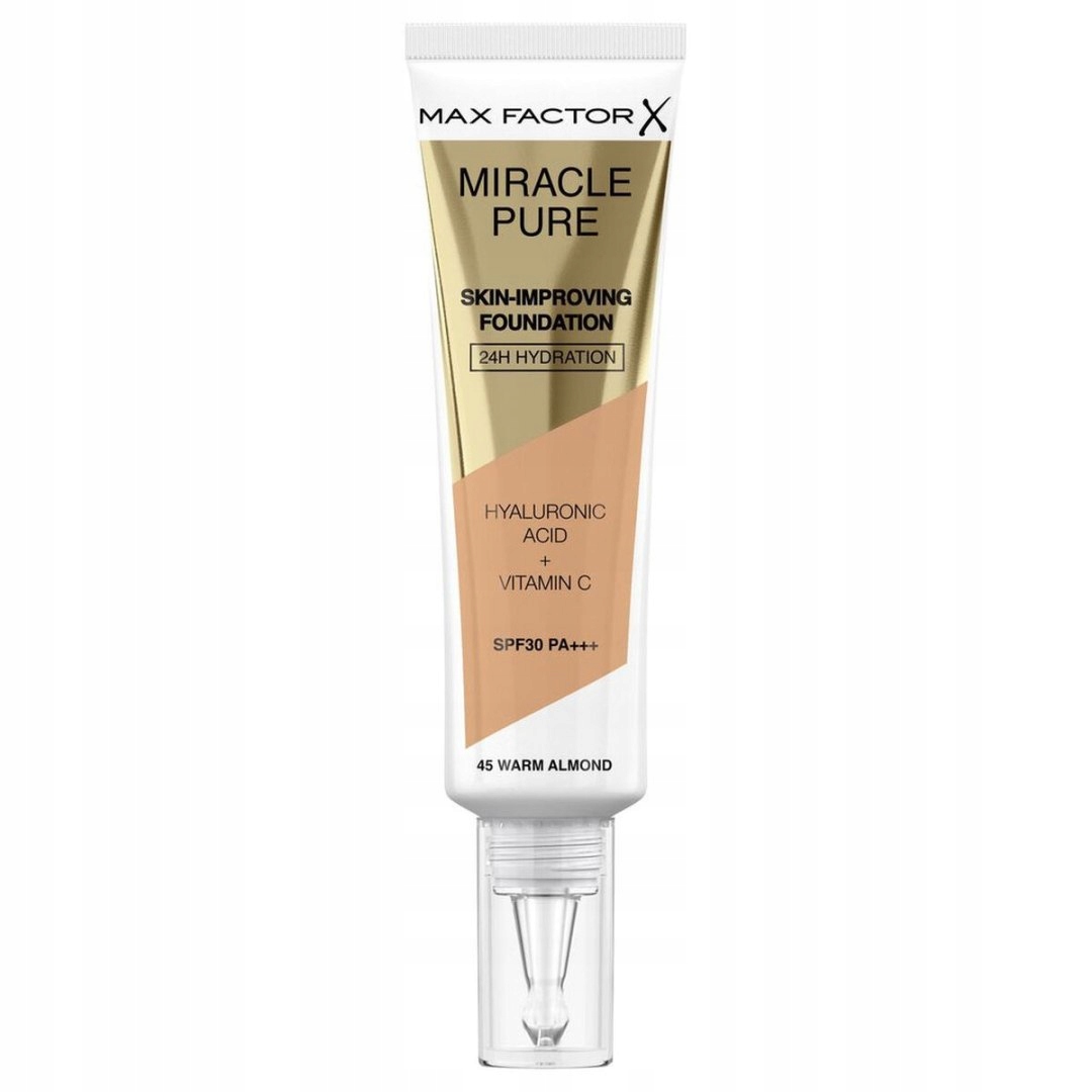 Krémový podkladová báze pro make-up Max Factor Miracle Pure N 45 Warm almond N 45-W