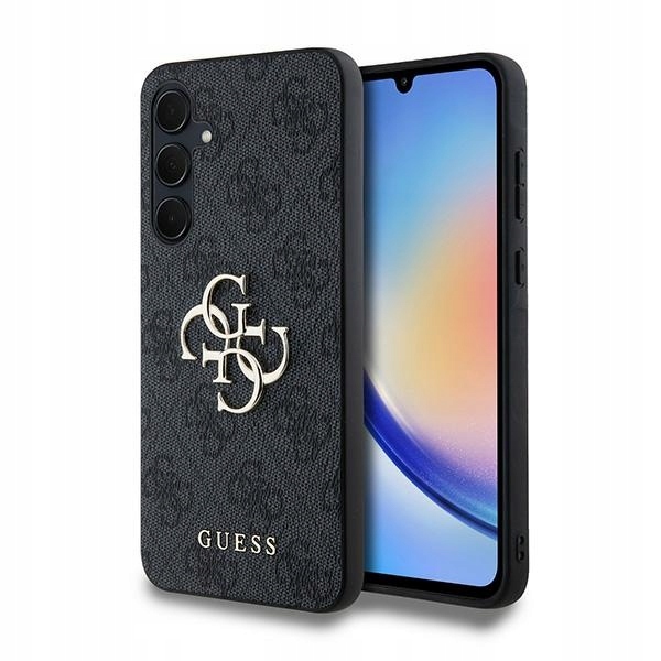 Guess GUHCSA354GMGGR A35 A356 černá/černá hardcase 4G Big Metal Logo