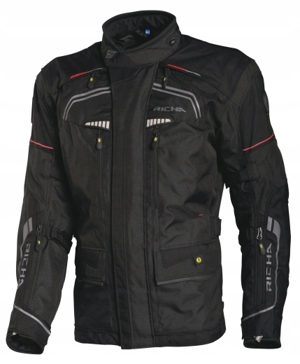 Textilná bunda Richa Infinity Black S čierna