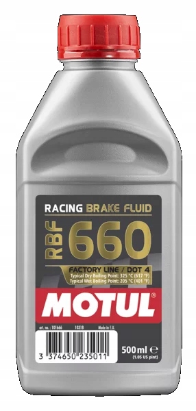 Płyn hamulcowy Motul RBF660 DOT4 0,5 l