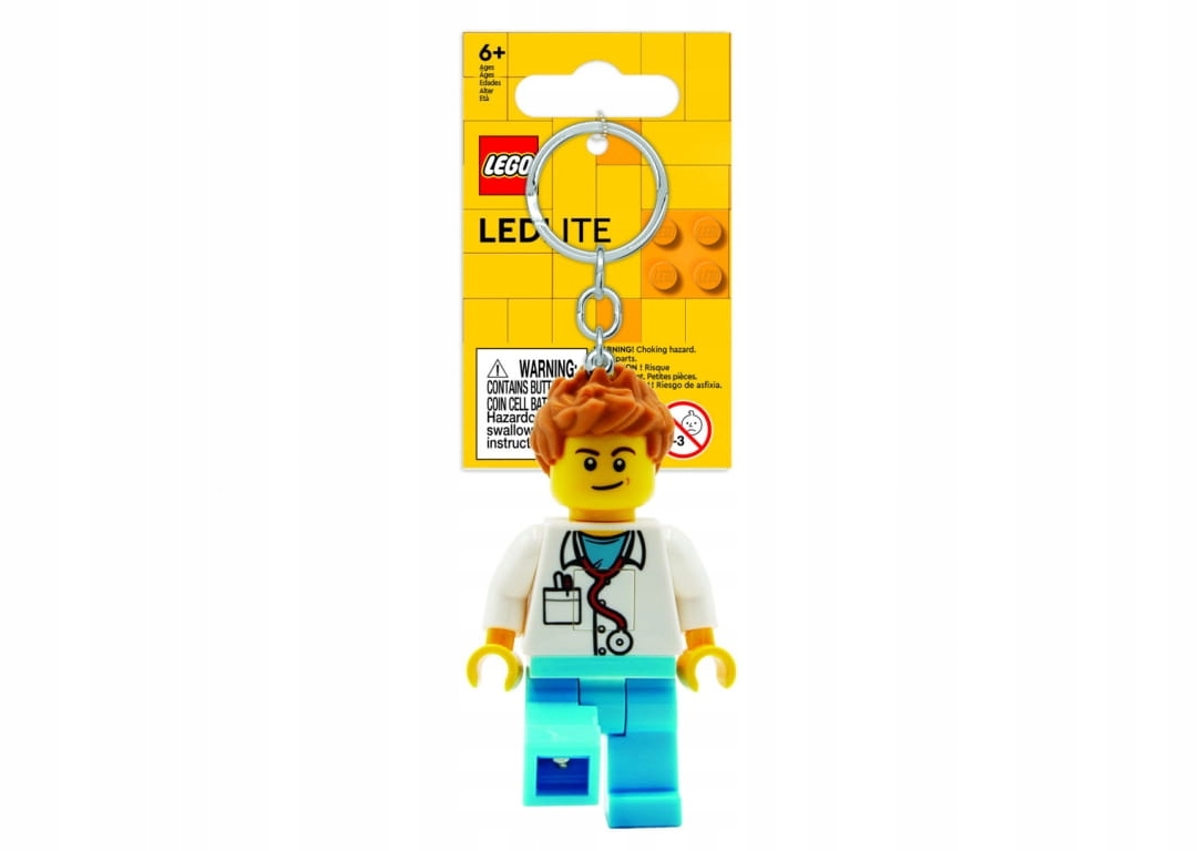 Lego Classic KE184 Brelok do kluczy z latarką Lekarz