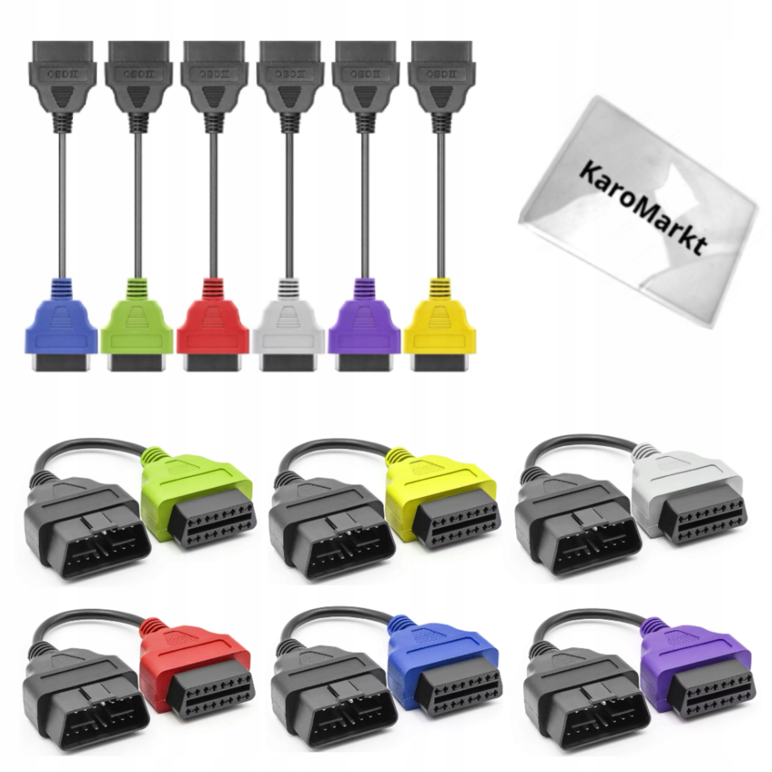 6x Kabelový Adaptér MultiECUscan ELM327 Kkl Iat Alfa Romeo Fiat Jeep Lancia