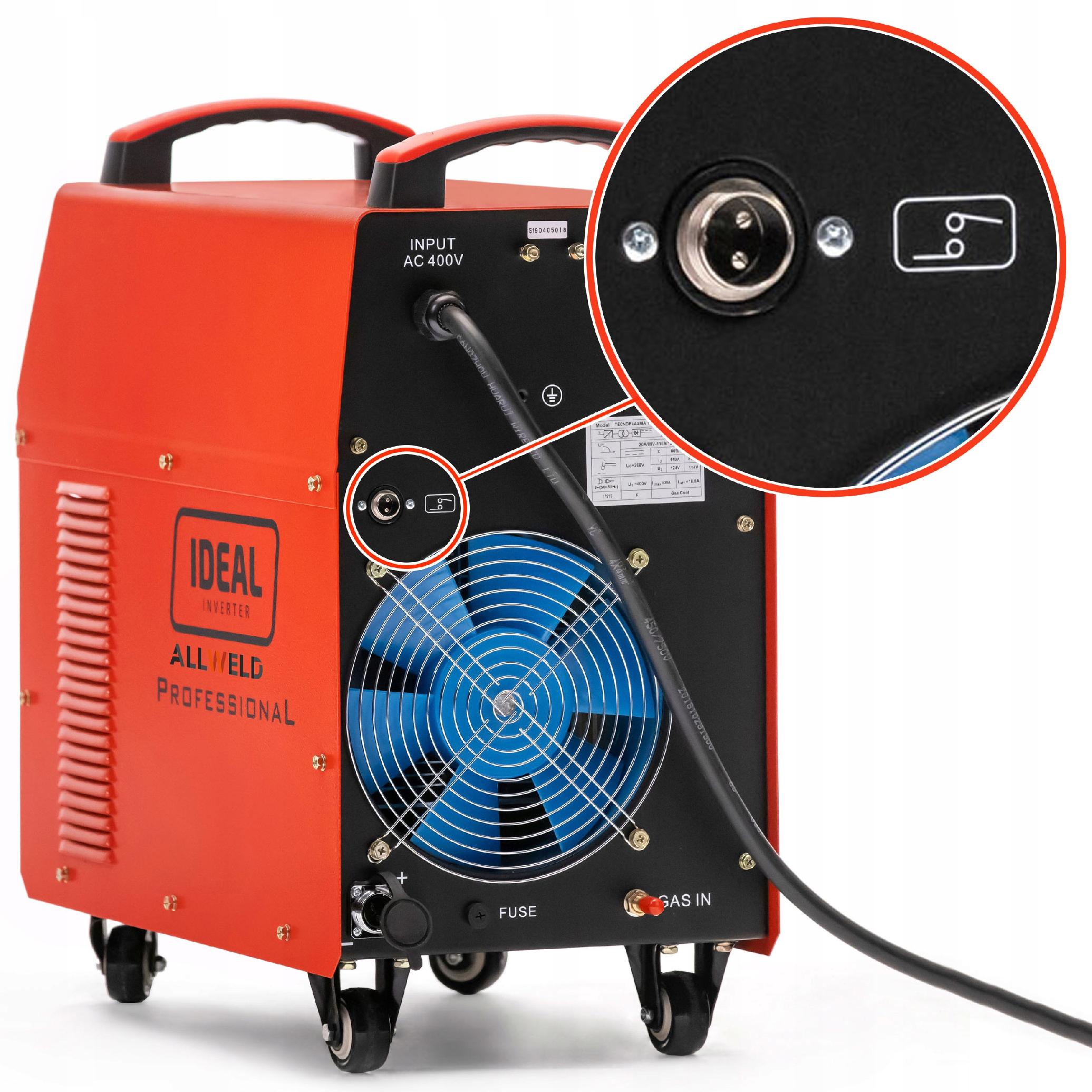 PRZECINARKA PLAZMOWA PLAZMA IDEAL TECNO PLASMA 115 HF ALU CNC IGBT 400V Model TECNO PLASMA 115 HF