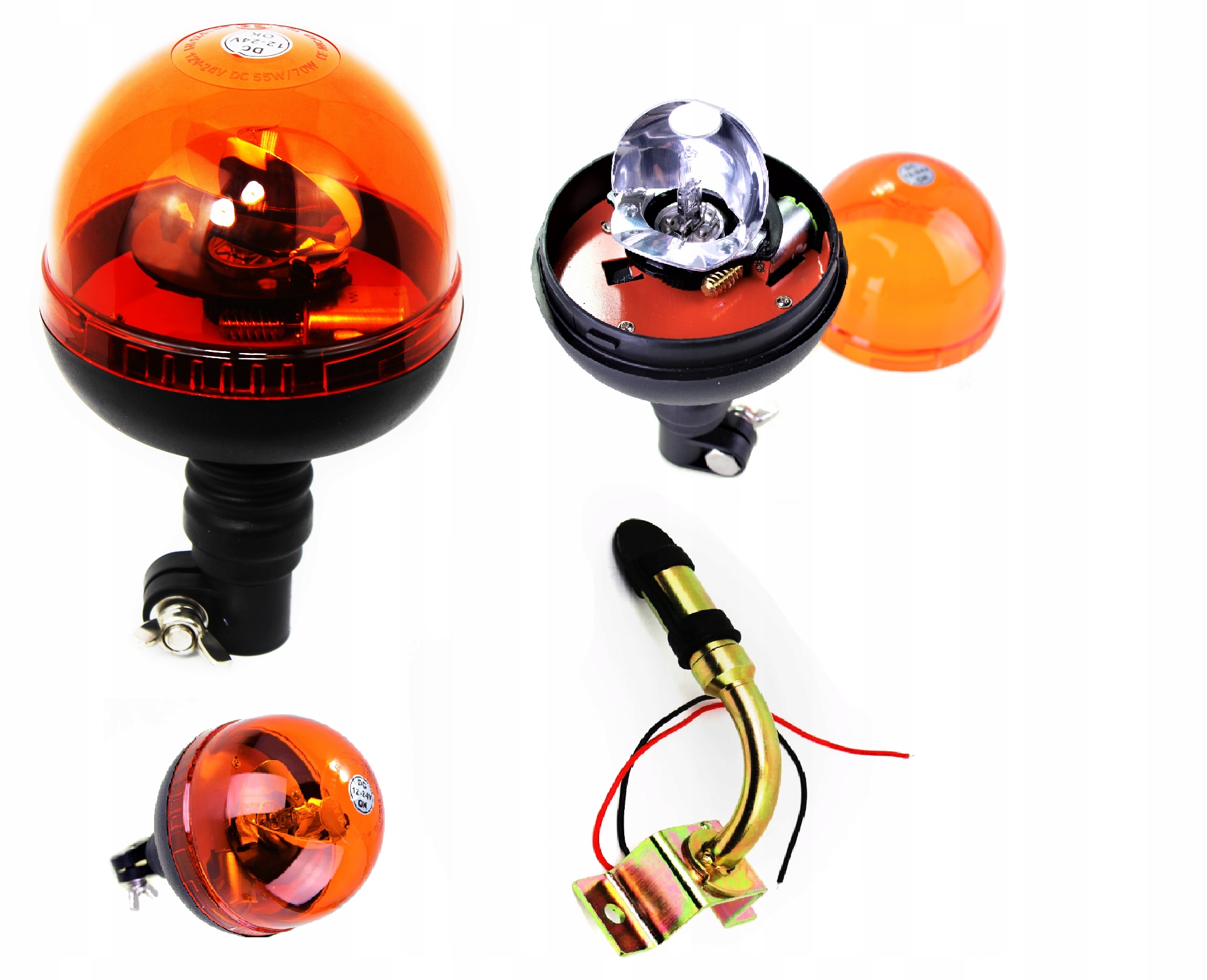 

Lampa Ostrzegawcza H1 12/24V Kogut Plus Trzpień J
