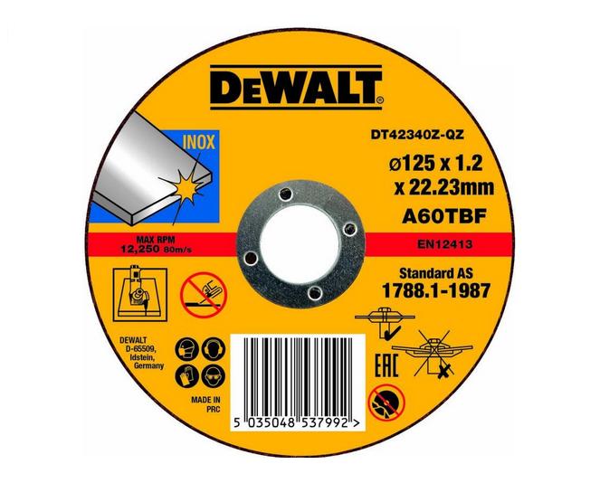 

Dewalt Tarcza Do Cięcia Metalu 125 x 1,2 x 22,2mm