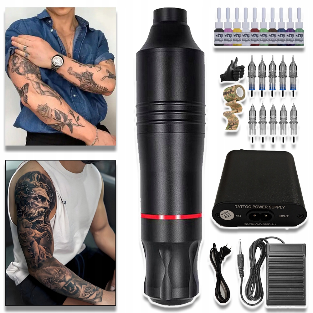 Sada Pro Začátečníky Na Tetování Pen Na Tetování 10 Barevná