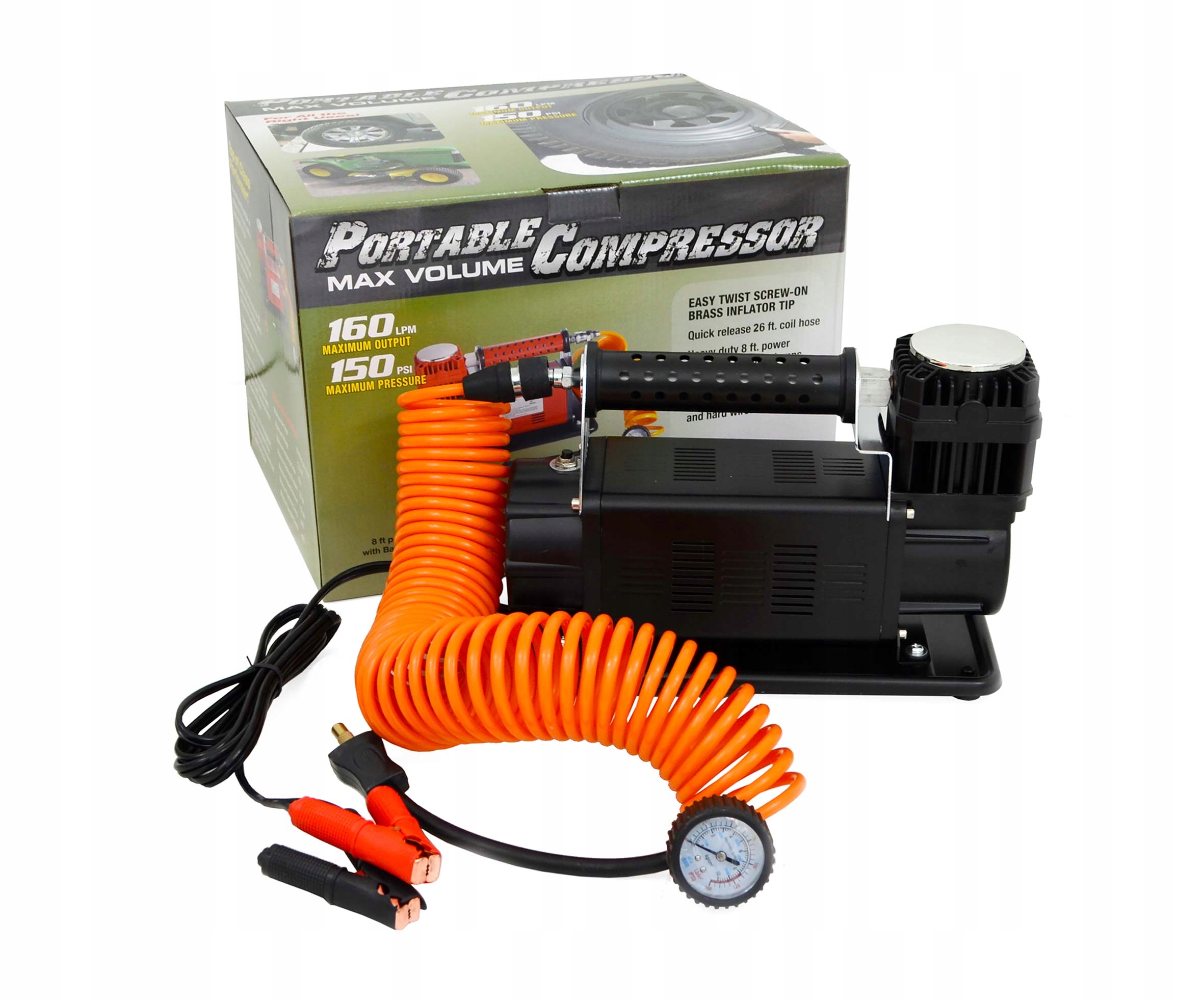 KOMPRESOR DO KÓŁ 160L/MIN SNAKEMAN 4WD Marka inna
