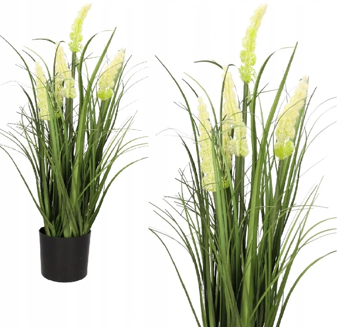 

Sztuczna Roślina Trawa Fejka W Doniczce 58cm Duża