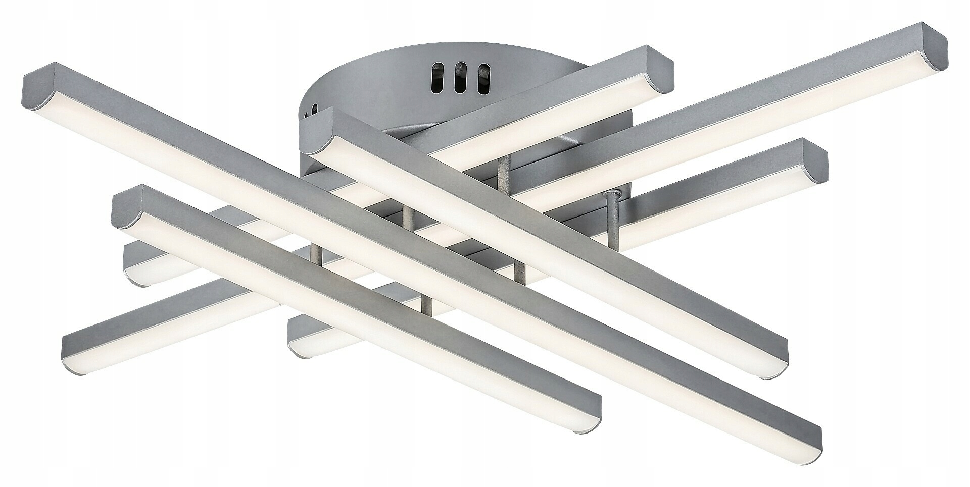 Rabalux Nayara Led stropné svietidlo 40W, 2050lm, 4000K, strieborná/biela