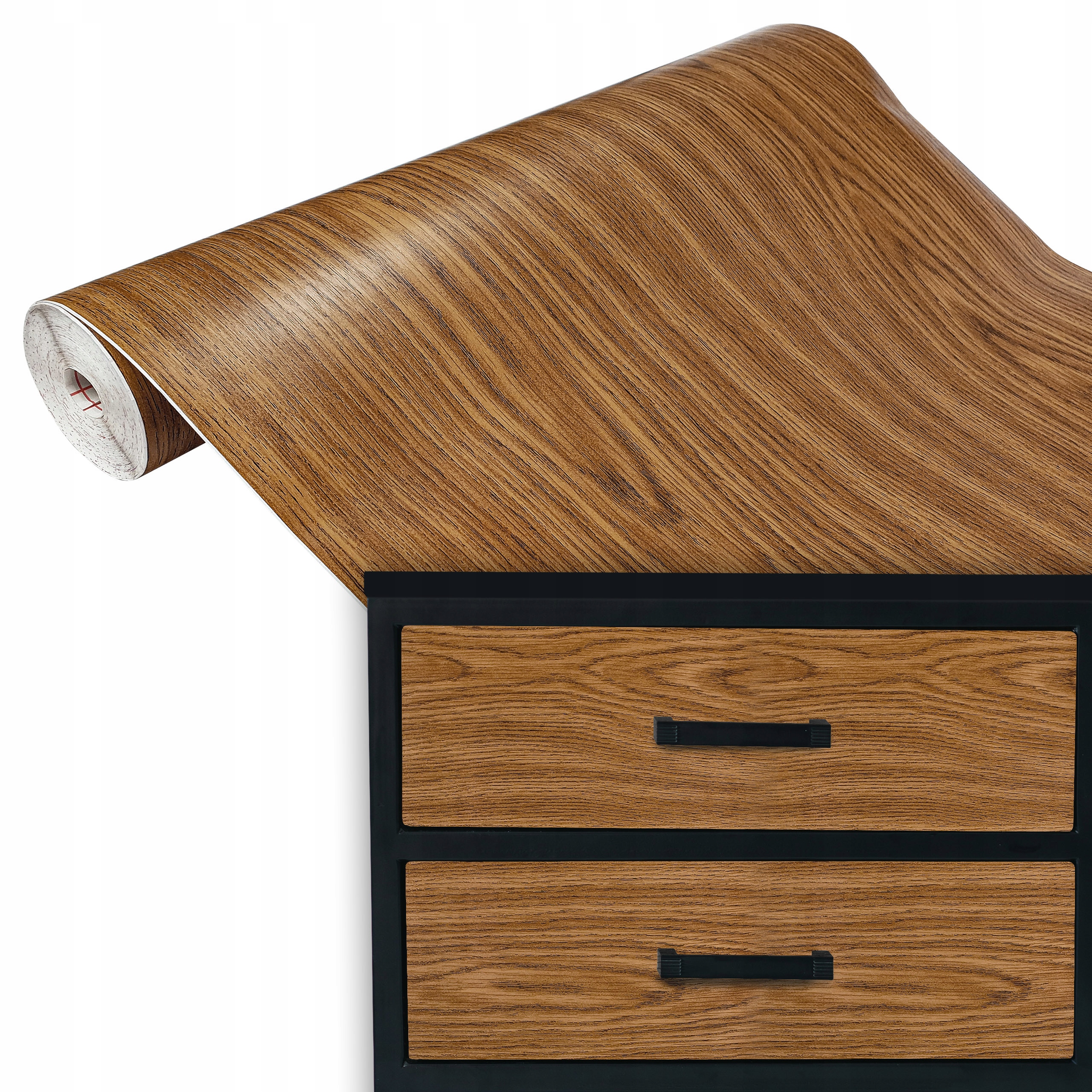 

Folia Okleina Meblowa Dąb Jasny 90x50 C39