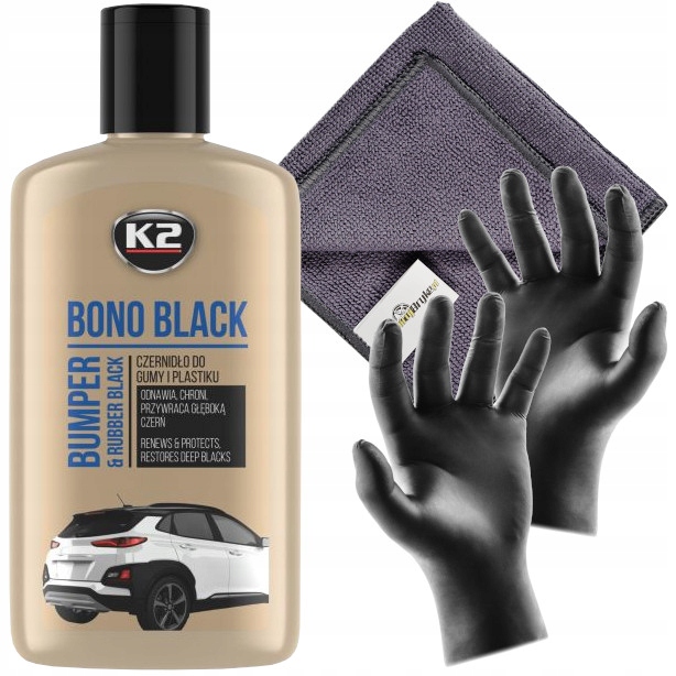 

K2 Bono Black Czernidło Do Plastików I Opon ReM