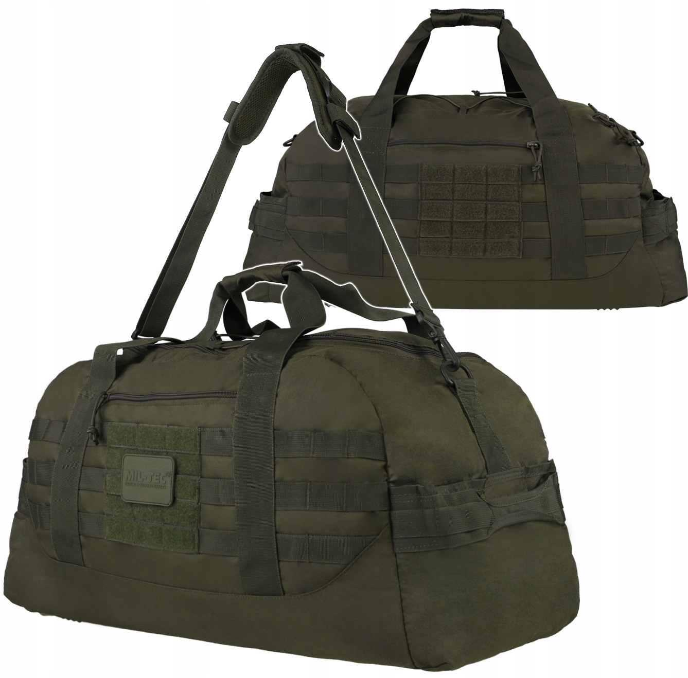 Vojenská Turistická Taška Mil-tec Uscombat Parachute Letecká 54 L Olivová