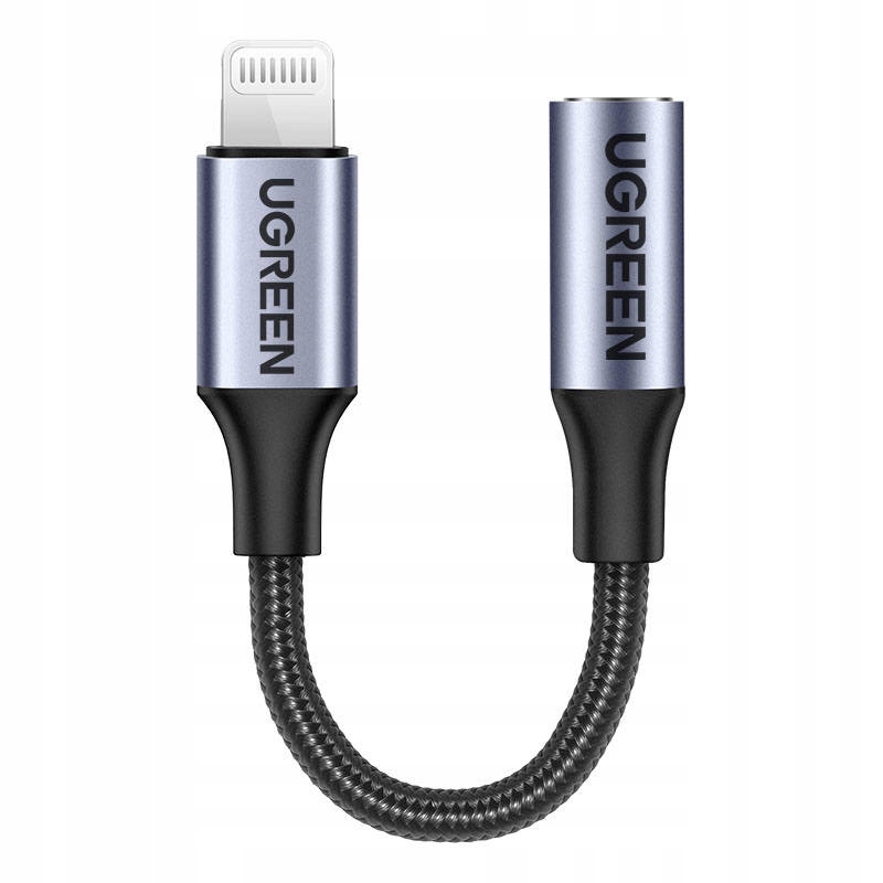 

Kabel adapter MFi lightning do mini jack 3.5 mm