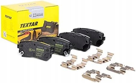 Textar 2529201 Комплект гальмівних колодок