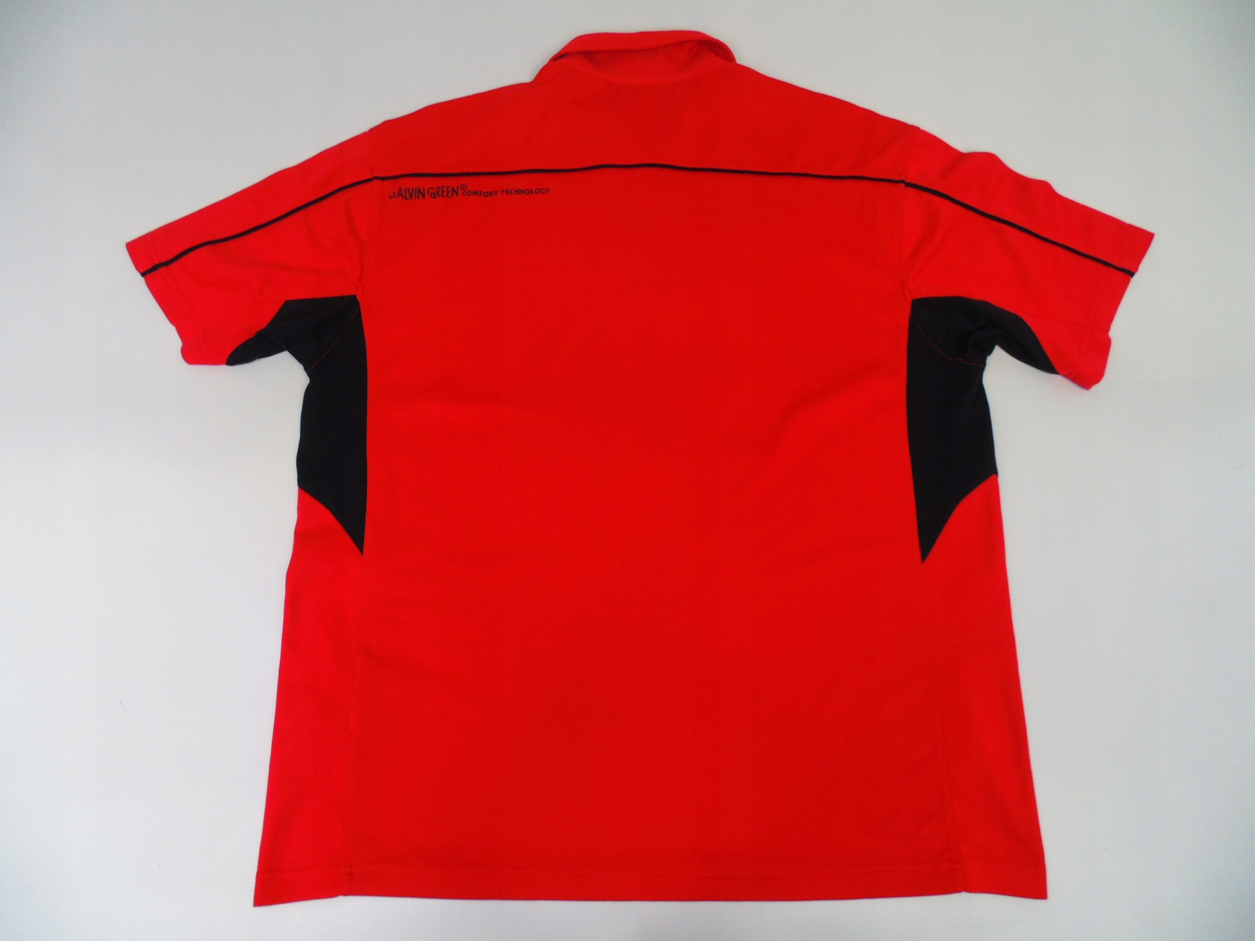 GALVIN GREEN GOLF COMFORT TECHNOLOGY POLO __ XL Kolor dominujący pomarańcze i czerwienie