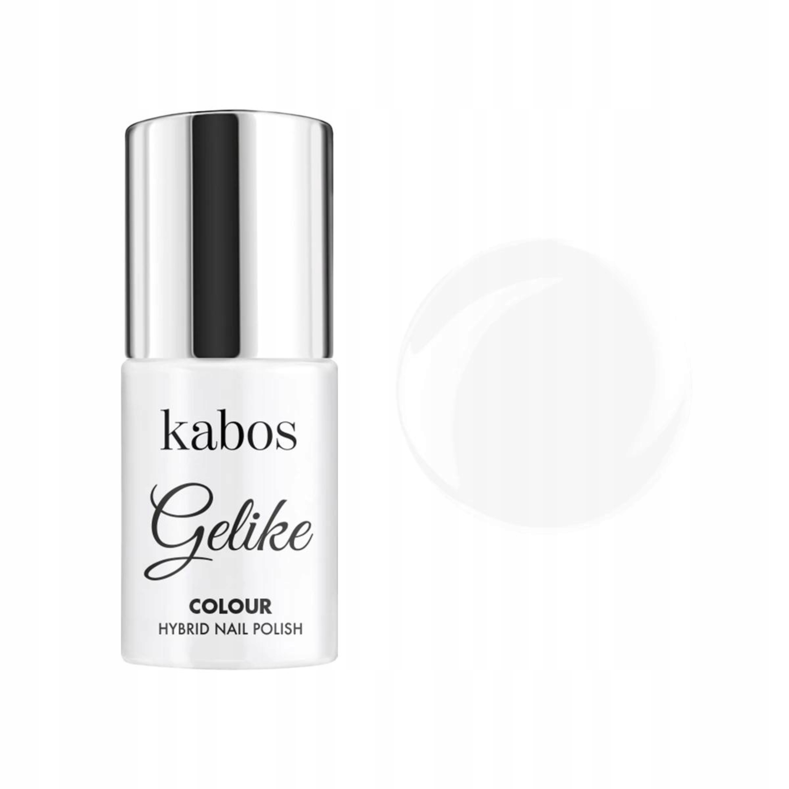 KABOS GELIKE HYBRIDNÝ LAK PURE WHITE - 5ML BIELY