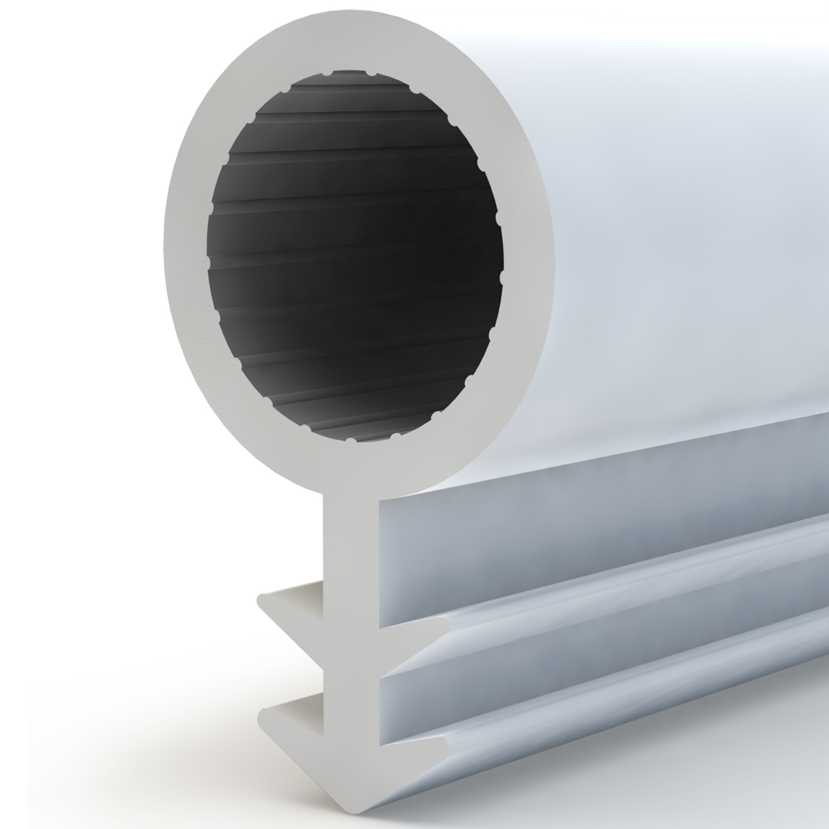 Uszczelka do drzwi okien 5m STD03 biała