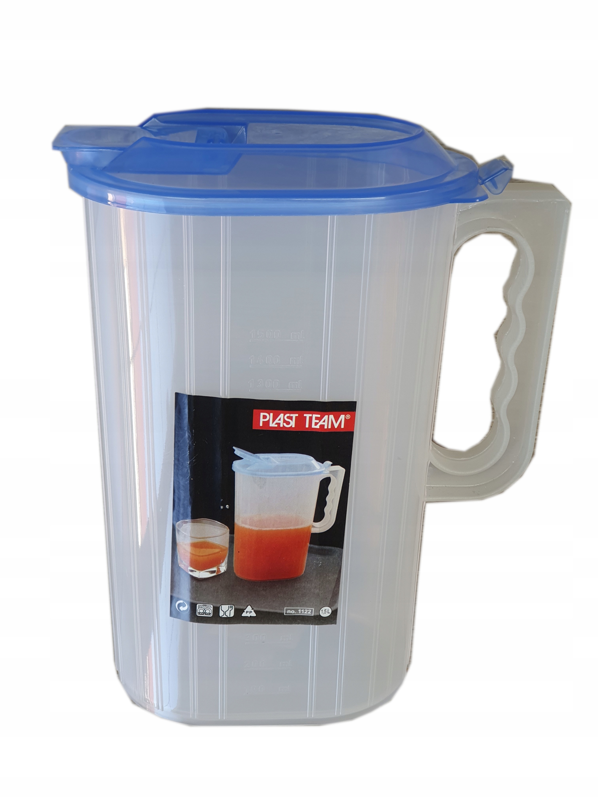 DZBANEK DO NAPOJÓW PLASTIK ZAMKNIĘCIE 1,5 L