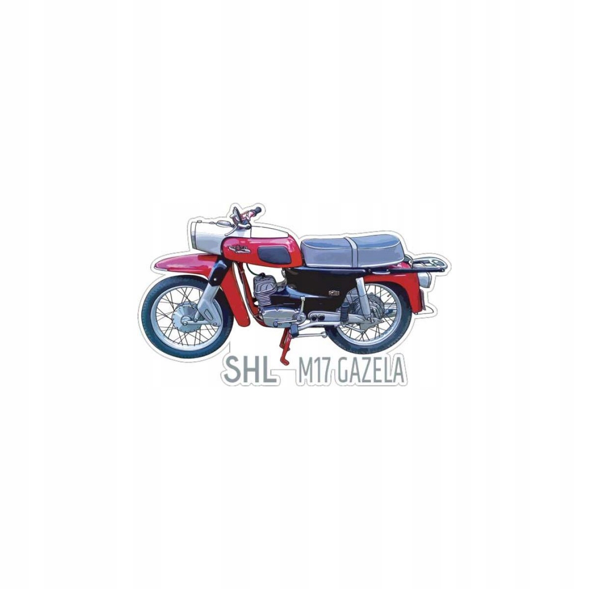 

magnes na lodówkę motor motocykl Shl M17 Gazela