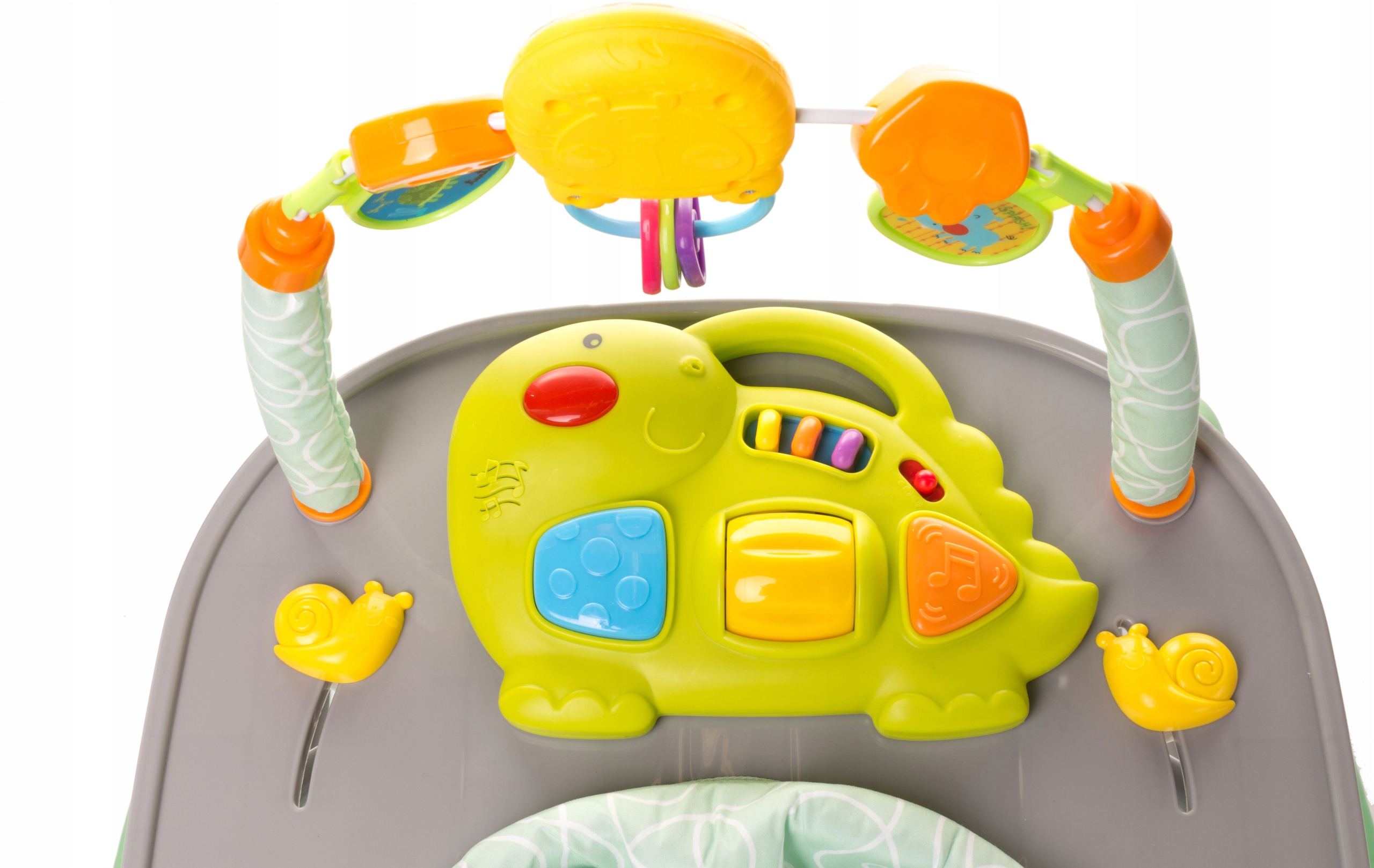 Chodzik Pchacz bujak 4baby Swing'n Push Zielony Płeć chłopcy dziewczynki