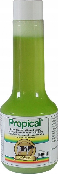 

Propical 500ml wapno, magnez, glukoza dla krów