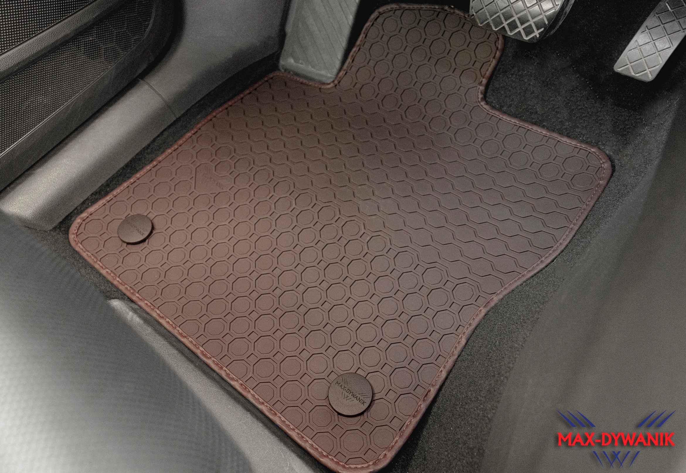 Range Rover II SUV 1994-2002 Dywaniki gumowe PrimeLiner Kolor brązowy