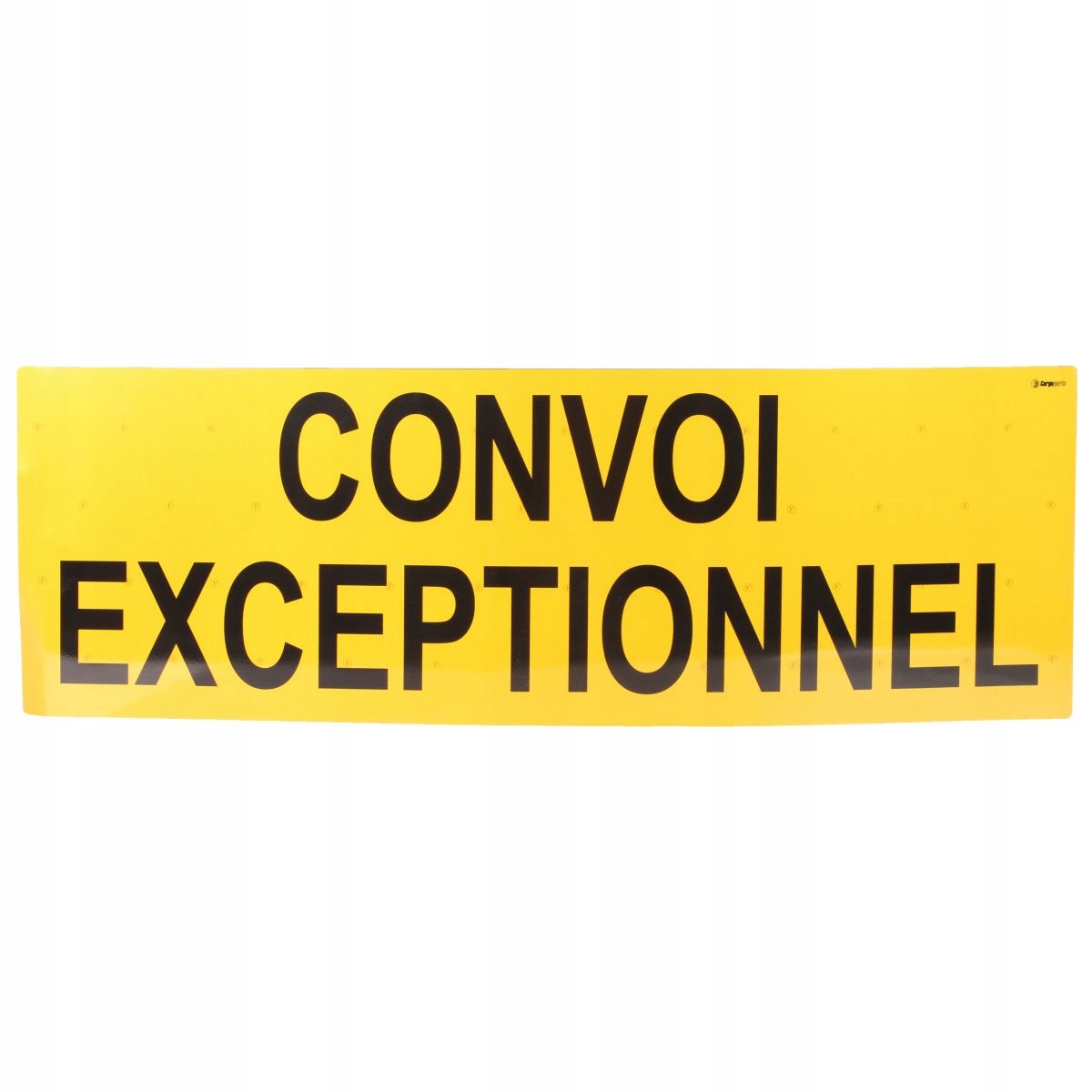 Tablica informacyjna tył CONVOI EXCEPTIONNEL 1200