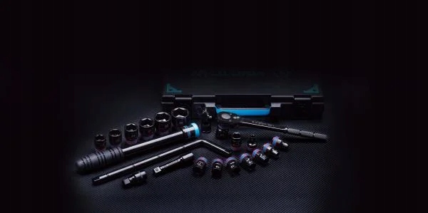 ZESTAW NASADEK 1/2'' Z GRZECHOTKĄ 22 cz. King Tony