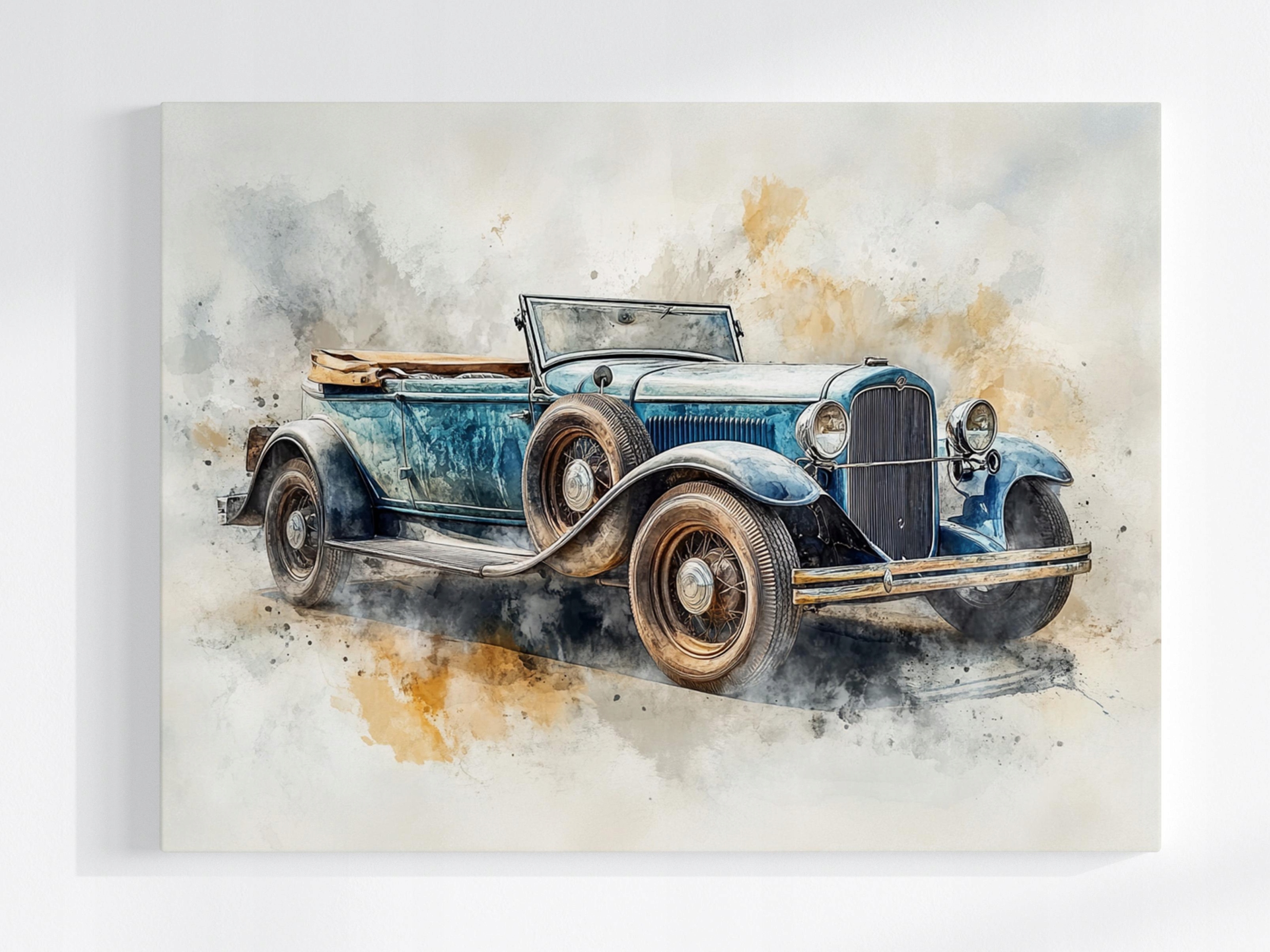 Obraz Na Plátně Canvas Auto Oldtimer Zabytek Kabriolet 80x60