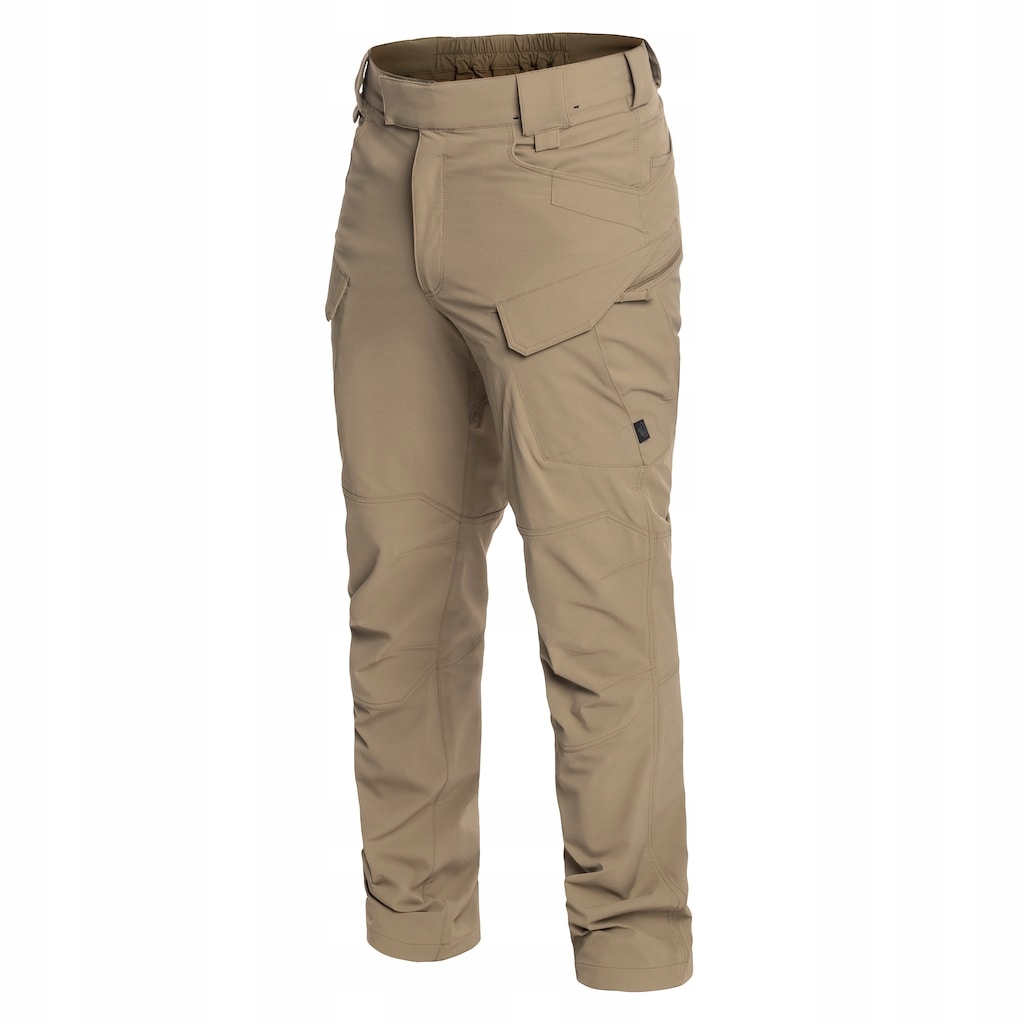 Vojenské taktické bojové kalhoty Helikon Otp VersaStretch Khaki L Regular