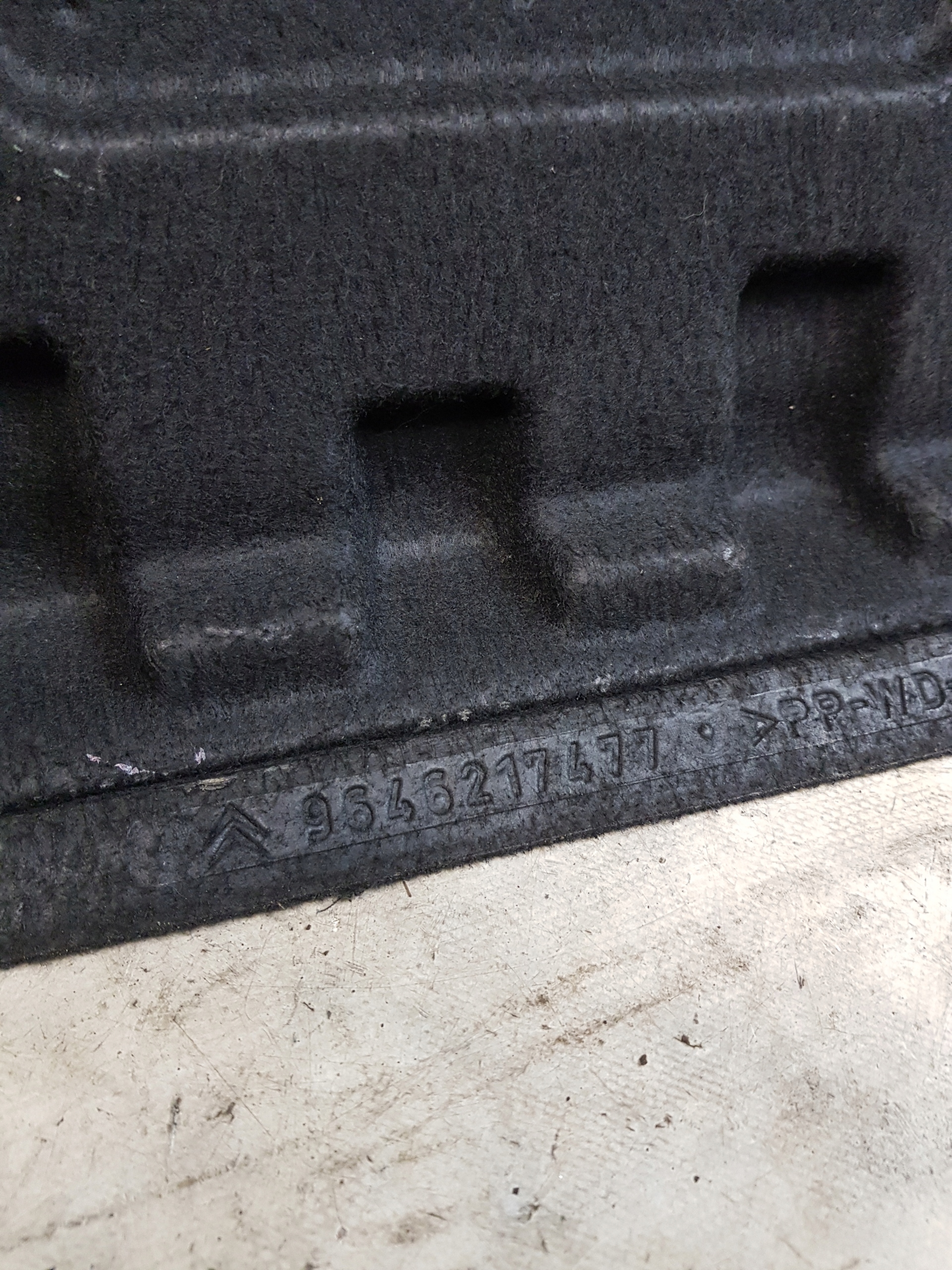 CITROEN C4 and 05r. plato boot rear part rear 96462174ZD