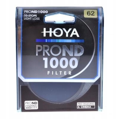 Filtr szary Hoya Pro Nd 1000 62mm