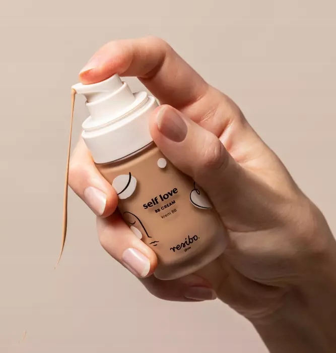 RESIBO Self Love BB Cream KREM KOLORYZUJĄCY DO TWARZY Natural Beige 30ml Marka Resibo