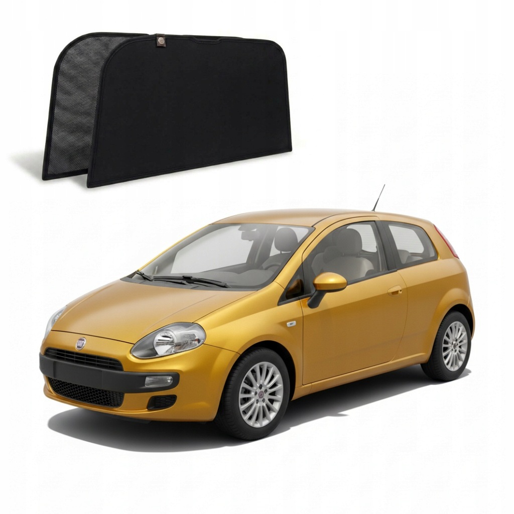 Sluneční clony určené pro automobil na sklo Grande Punto
