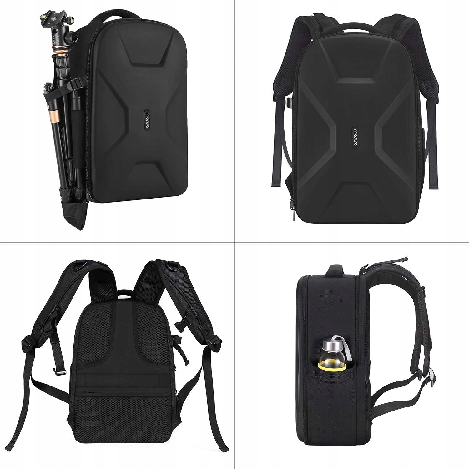 MOSISO Wodoodporny Plecak Na Aparat DSLR SLR Z Miejscem Na Laptopa — miniatura 5