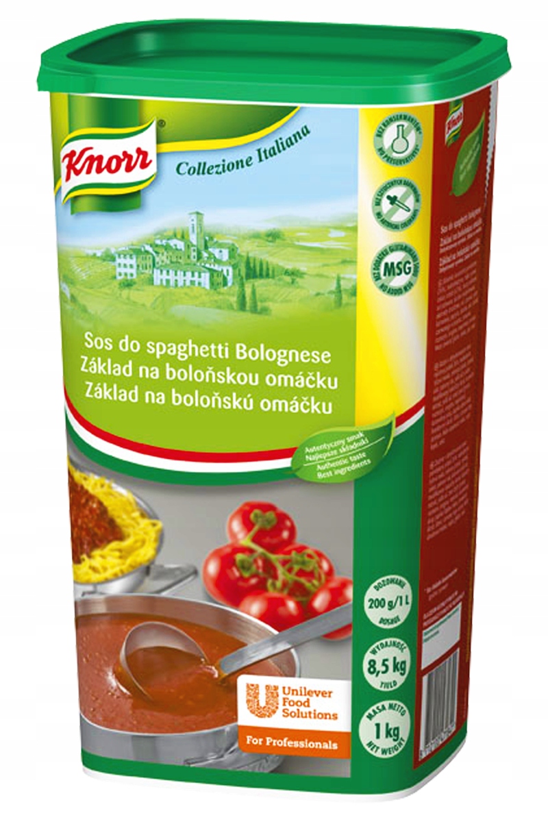 Omáčka na špagety Bolognese Knorr 1 kg