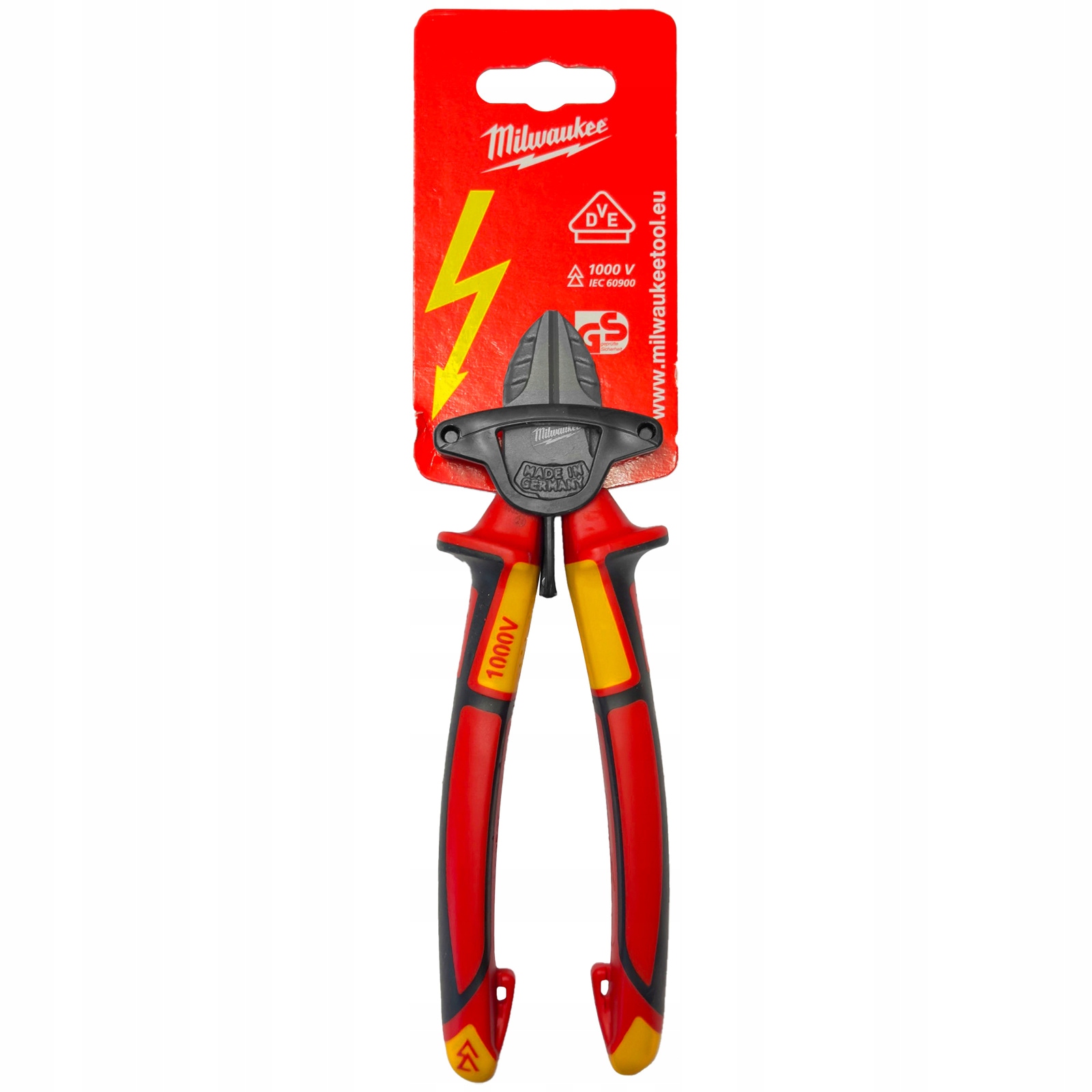 Szczypce Do Cięcia Bocznego 180mm Vde Izolowane Milwaukee 4932464568