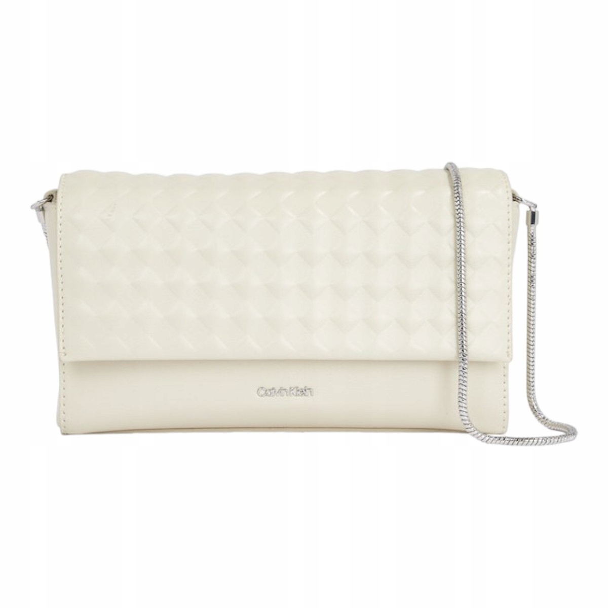 Calvin Klein Dámská Kabelka Calvin Mini Quilt Mini Crossbody Béžová