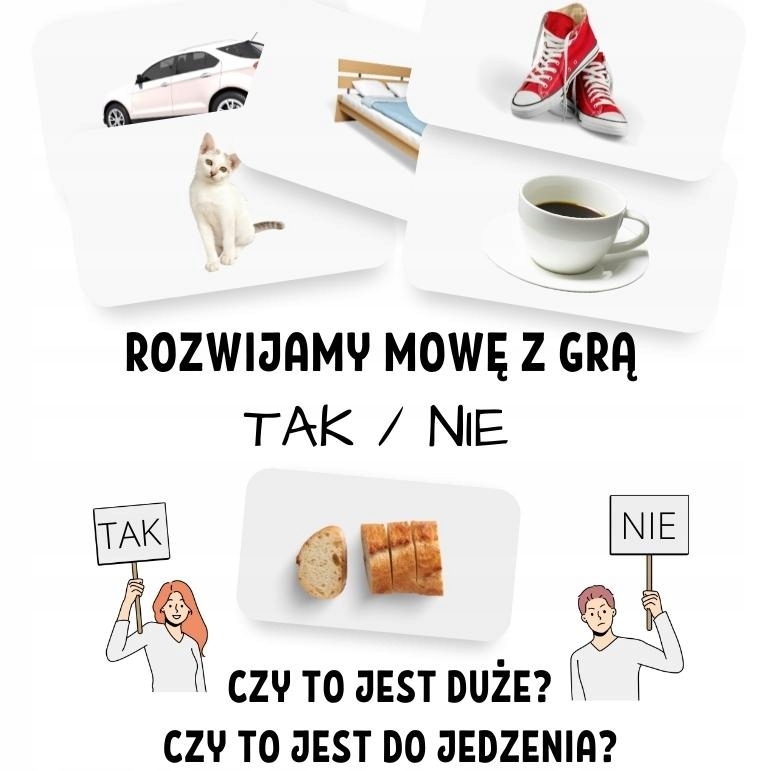 TERAPIA AFAZJI - ROZWIJAMY MOWĘ Z GRĄ: TAK / NIE