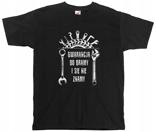 

koszulka mechanik do bramy sie nie znamy