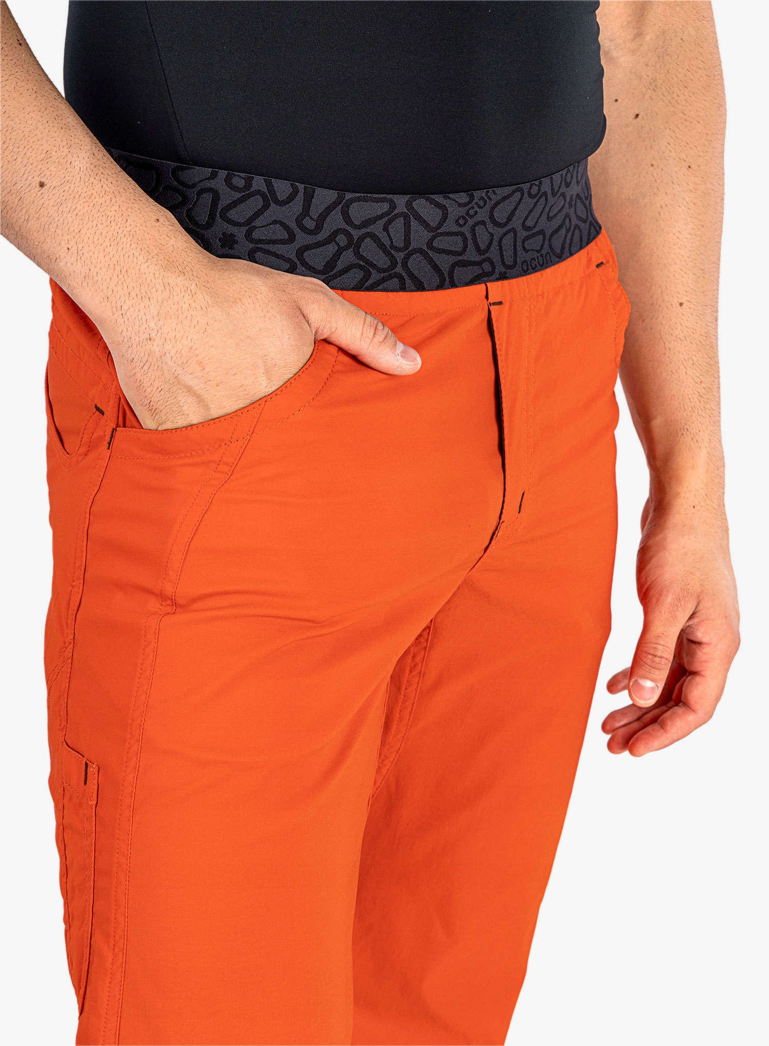 Spodnie wspinaczkowe Ocun Mania Pants - orange XL Płeć mężczyzna