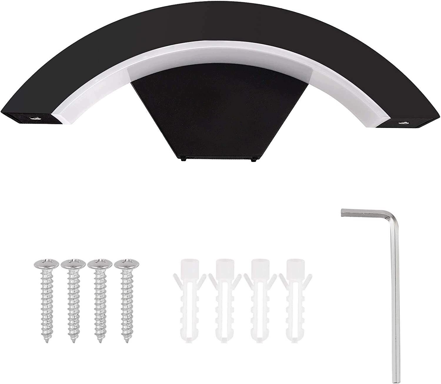 Led nástěnné svítidlo 18W, venkovní osvětlení, nástěnná lampa, voděodolné, IP65