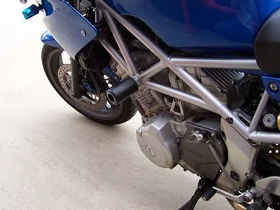 Crash Pady Classic Rg Racing Yamaha TRX850 Čierne