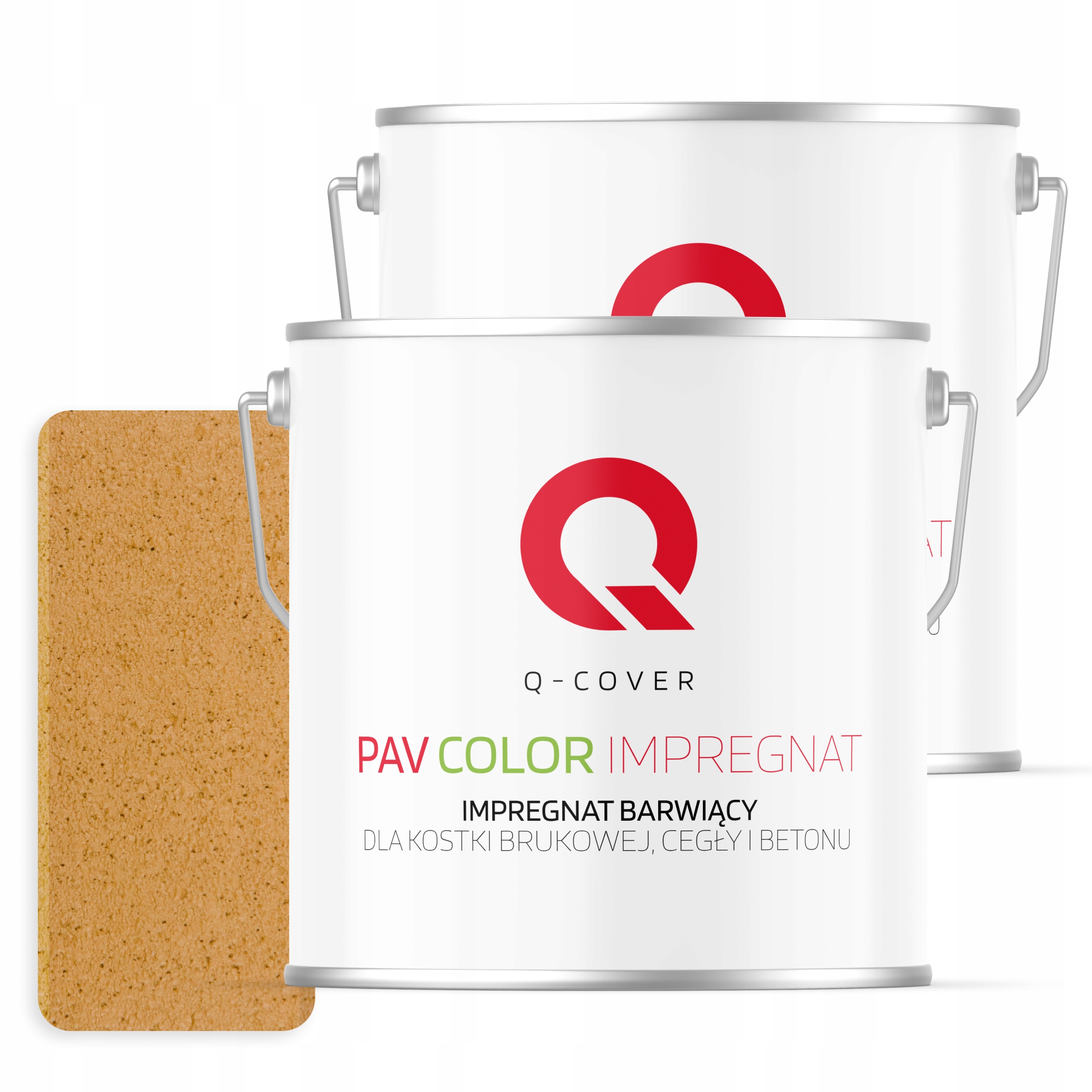 Impregnát Barvící kostka Bruk Mokrý Kámen 5L Barva Medová Písková