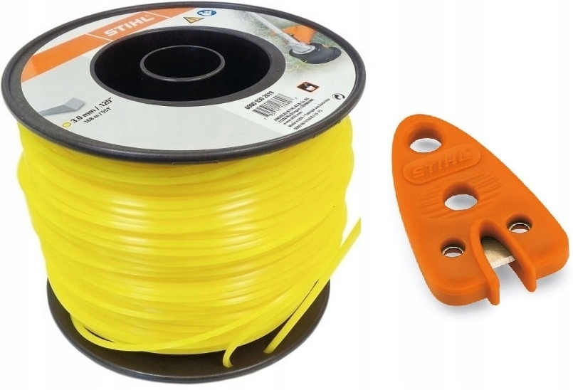 Żyłka Stihl 3,0 mm kwadratowa żółta 162 m