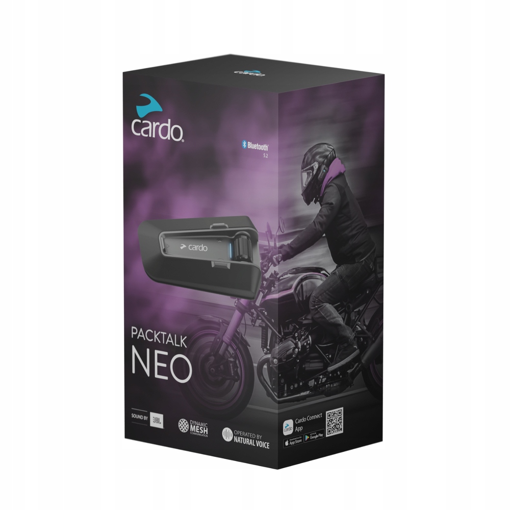Komunikačný systém Cardo Packtalk Neo Duo na 2 prilby